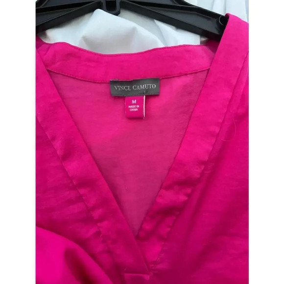Vince Camuto Pink Sleeveless Blouse - Picture 4 of 6